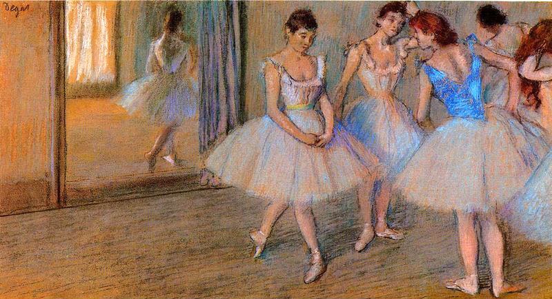 Edgar Degas Dancers in the Studio